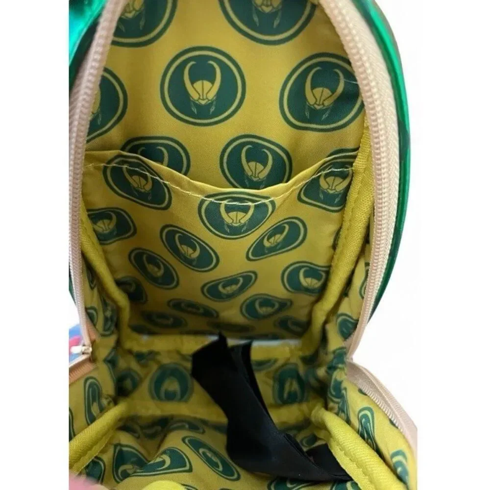 Loungefly Marvel Loki Metal Drip Pencil Case Backpack Purse Attachment New NWT